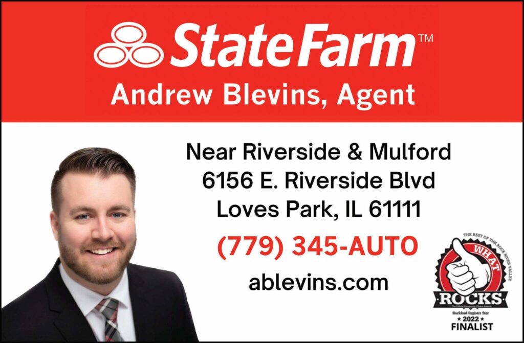 Insurance Products Offered: Auto, Homeowners, Condo, Renters, Personal Articles, Business, Life, Health, Pet. Other Products: Banking, Annuities | Work with Andrew Blevins in Loves Park, IL to get a health insurance quote and choose a plan designed to fit the needs of a family, individual, or senior citizen. 6156 E Riverside Blvd Loves Park, IL 61111-4468 | Office Hours (CST) Monday-Thursday: 9:00a-5:00p Friday: 9:00a-4:00p Evenings & Weekends by Appt.